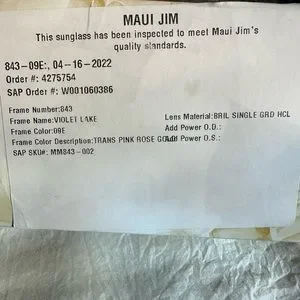 Maui Jim | Accessories | Maui Jim Violet Lake Sunglasses Nib  display picture 2